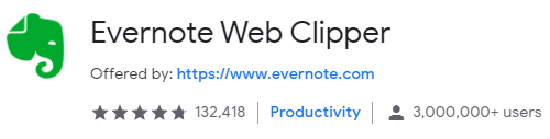 evernote для Chrome
